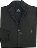MAGLIONE CALIBRATO UOMO RAGAZZO VISCOSA APERTO ZIP COVERI ART.OTR1768