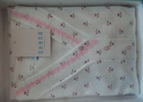CAMICIA DA NOTTE DONNA TERMO COTONE FIORI PIZZO MARCA OHANA ART.21205
