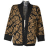 CARDIGAN DONNA POLSINI FASCIA FANTASIA MARCA DONNA AMICA ART.8118