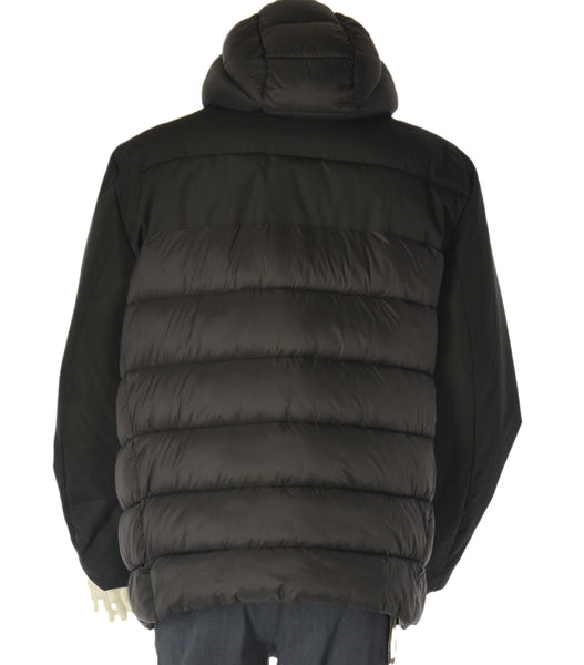 GIUBBETTO UOMO CONFORMATO TASCHE ZIP CAPPUCCIO MARCA SEA BARRIER ART.CONF TEQUILA