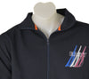 FELPA UOMO CONFORMATA COTONE ZIP TASCHE POLSINI FASCIA STAMPA MARCA MAXFORT ART.E2258100