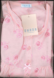 CAMICIA DA NOTTE DONNA MEZZA MANICA PURO COTONE FIORI MARCA OHANA ART. 21423
