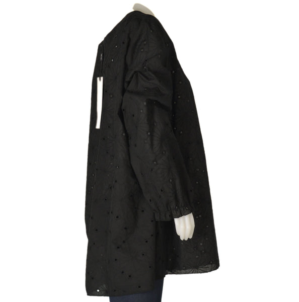 CASACCA DONNA CONFORMATA COTONE SCOLLO MANICA LUNGA MACRAME' MARCA DOLCEMENTE ART. 6030B