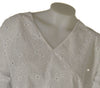 CASACCA DONNA CONFORMATA COTONE SCOLLO MANICA LUNGA MACRAME' MARCA DOLCEMENTE ART. 6030B