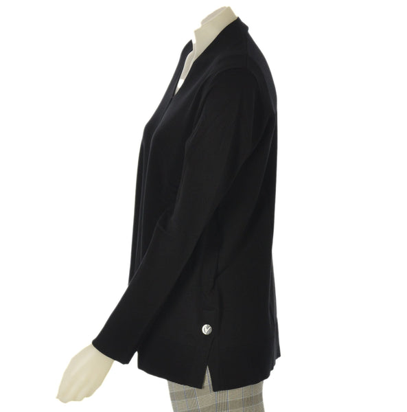 MAGLIONE CONNA CALIBRATO SCOLLO POLSINI SPACCHETTI MORBIDO MARCA LUISA VIOLA ART. M418L006643N