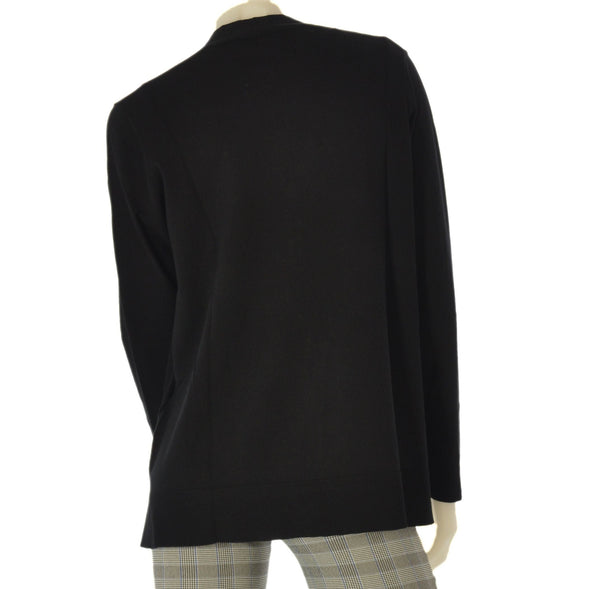 MAGLIONE CONNA CALIBRATO SCOLLO POLSINI SPACCHETTI MORBIDO MARCA LUISA VIOLA ART. M418L006643N
