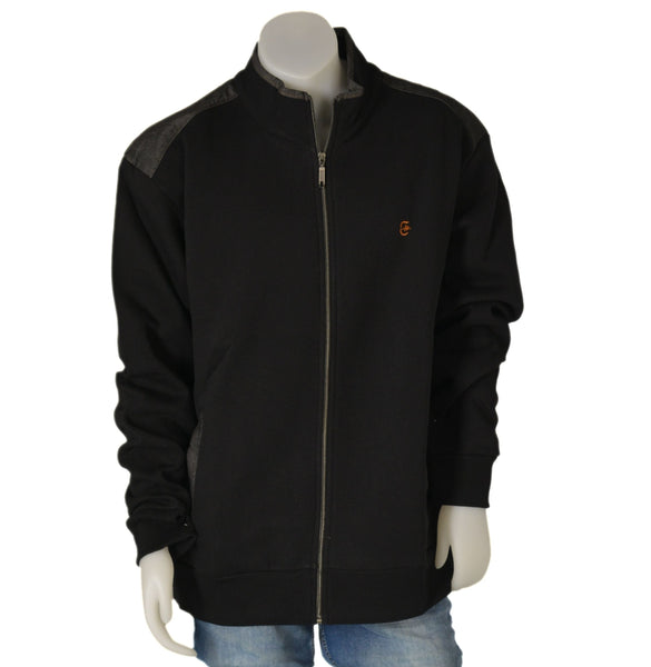 FELPA UOMO CONFORMATA ZIP POLISINI FASCIA TASCHE FELPATA BORDINI MARCA COVERI ART. 3663