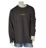 T-SHIRT UOMO CONFORMATA MANICA LUNGA GIROCOLLO GARZATA STAMPA MARCA COVERI ART. OTJ3650