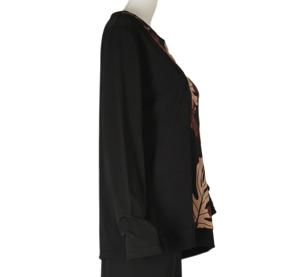 CASACCA DONNA GIROCOLLO MANICA LUNGA FANTASIA MARCA GIUNE ART. MA104