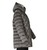 GIACCONE DONNA CONFORMATO ZIP BOTTONI TASCHE CAPPUCCIO MARCA VIRGINIA BLU ART. CONF-PIERA-51M