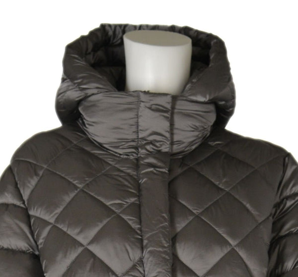 GIACCONE DONNA CONFORMATO ZIP BOTTONI TASCHE CAPPUCCIO MARCA VIRGINIA BLU ART. CONF-PIERA-51M