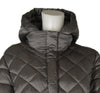 GIACCONE DONNA CONFORMATO ZIP BOTTONI TASCHE CAPPUCCIO MARCA VIRGINIA BLU ART. CONF-PIERA-51M