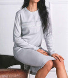 CAMICIA DA NOTTE DONNA TERMO COTONE SERAFINO PIZZO MARCA OHANA ART. 21792