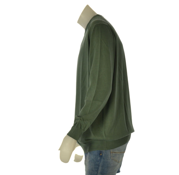 MAGLIONE COTONE UOMO RAGAZZO GIROCOLLO TAGLIE OVER MARCA RE DEL MARE ART. 210X