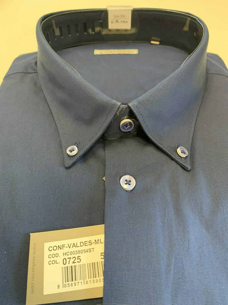 Camicia uomo in fil a fil di cotone mezza manica