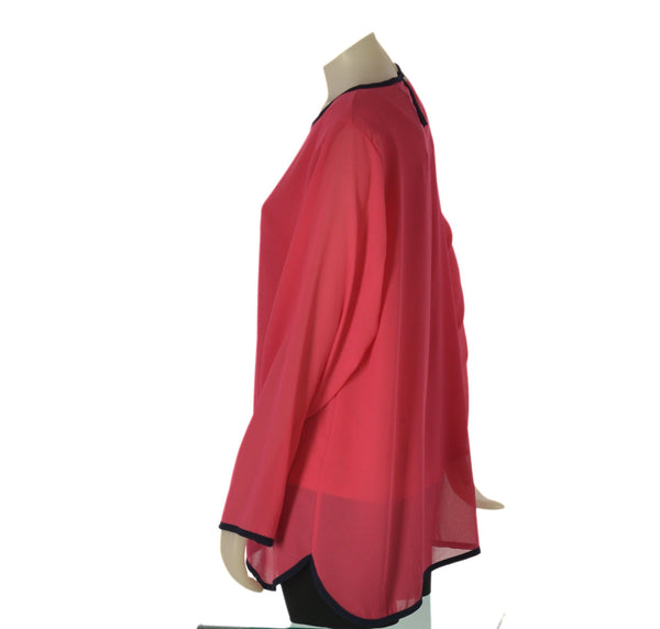 BLUSA DONNA RAGAZZA VOILE CANOTTA MARCA GIUNE ART. BL141