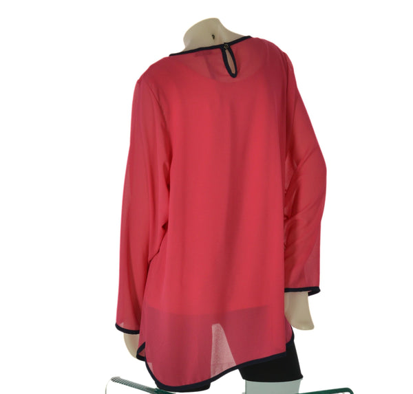 BLUSA DONNA RAGAZZA VOILE CANOTTA MARCA GIUNE ART. BL141