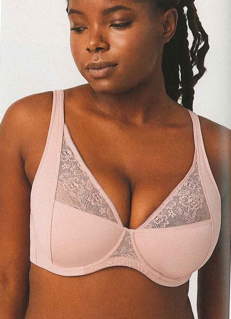 REGGISENO CON PIZZO E FERRETTO SPALLINE REGOLABILI YSABEL MORA ART.10004
