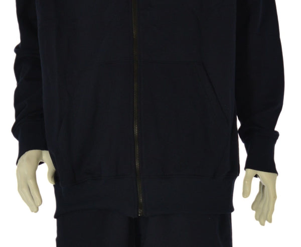 TUTA UOMO RAGAZZO TAGLIE OVER FELPATA ZIP TASCHE MARCA EASY ART. E2510