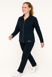TUTA DONNA RAGAZZA TAGLIE OVER FELPA FANTASIA PANTALONI ELASTICO FELPATA MARCA CAMPAGNOLO ART. 8Q79467C