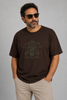 T-SHIRT UOMO MAXFORT TAGLIE OVER GIROCOLLO STAMPA COTONE ART. 45115