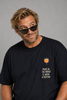 T-SHIRT  UOMO  MAXFORT TAGLIE OVER GIROCOLLO TASCHINO STAMPA COTONE ART. 43118