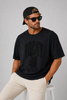 T-SHIRT UOMO MAXFORT TAGLIE OVER GIROCOLLO STAMPA COTONE ART. 41901