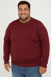 Maxfort Maglia girocollo  Taglie Forti Uomo 3312 Misto Lana Girocollo