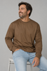 T-SHIRT UOMO MAXFORT TAGLIE OVER  MANICA LUNGA GIROCOLLO COTONE ART. P2707