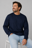 T-SHIRT UOMO MAXFORT TAGLIE OVER  MANICA LUNGA GIROCOLLO COTONE ART. P2707