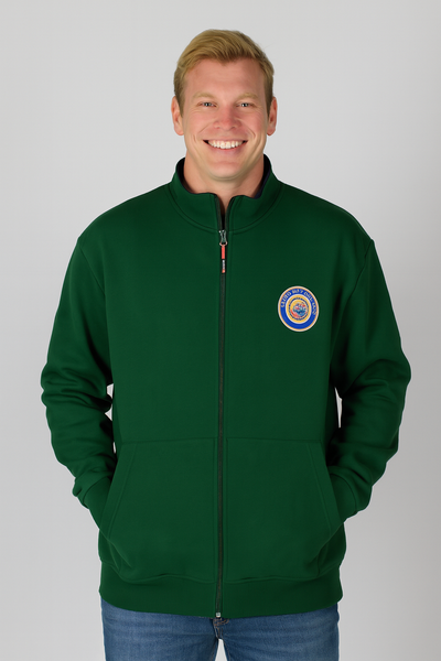 FELPA UOMO  MAXFORT TAGLIE OVER FELPATA FULL ZIP TASCHE ART. E2722