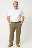 PANTALONI UOMO RAGAZZO TAGLIE OVER CINQUE TASCHE ELASTICIZZATI MARCA SEA BARRIER ART. CONF-DALMOGAN-38