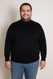 MAGLIONE UOMO RAGAZZO TAGLIE OVER LUPETTO LANA MERINOS MARCA MAXFORT ART. GLI5422