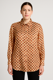 CAMICIA DONNA RAGAZZA TAGLIE OVER FANTASIA SPACCHI MARCA ELISA CASTELLI ART. 1534
