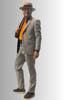 ABITO UOMO CITY TIME DROP R4 REGOLARE GICCA DUE BOTTONI SPACCHI PANTALONI TASCHE FRANCESE TESSUTO STRETCH ART. 51241-667276