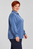 Immagine 165751 CAMICIA DONNA ELISA CASTELLI TAGLIE OVER MANICA LUNGA SPACCHI ART. E27I150031